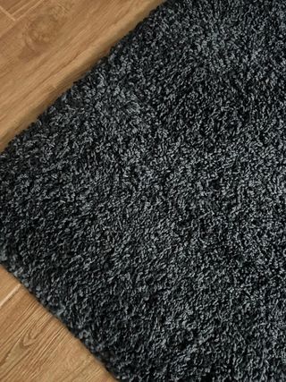 Alfombra azul Ikea Adum azul marina