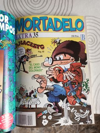 Extras mortadelo zipi zape