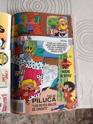 Extras mortadelo zipi zape