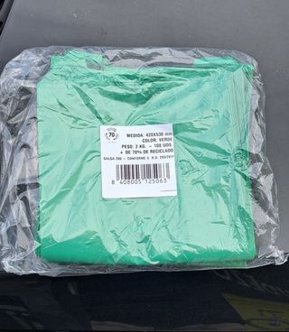 BOLSA PLASTICO 30X40 CON 200 UNIDADES