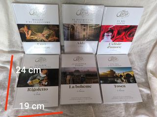 Libros sobre óperas con fragmentos en CD