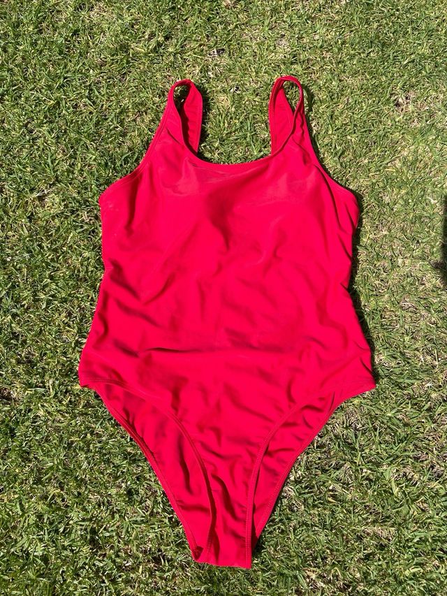 Bañador rojo mujer SHEIN