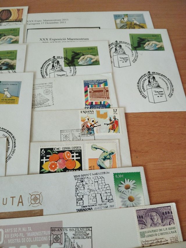 Sobres de Expo Mare Nostrum Filatelia