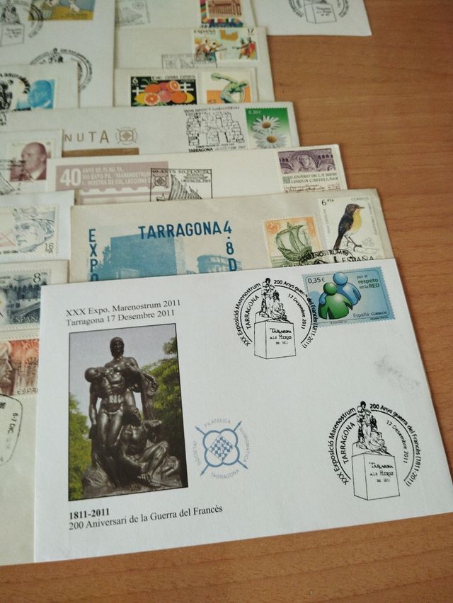 Sobres de Expo Mare Nostrum Filatelia