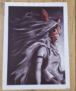 Lámina Mononoke