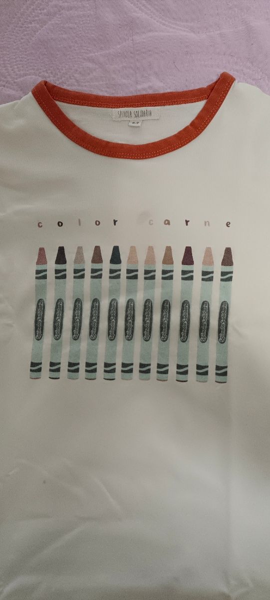 Camiseta Spinola "Color Carne" T-8/9