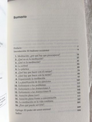 Libro Mindfulness. Nuevo.