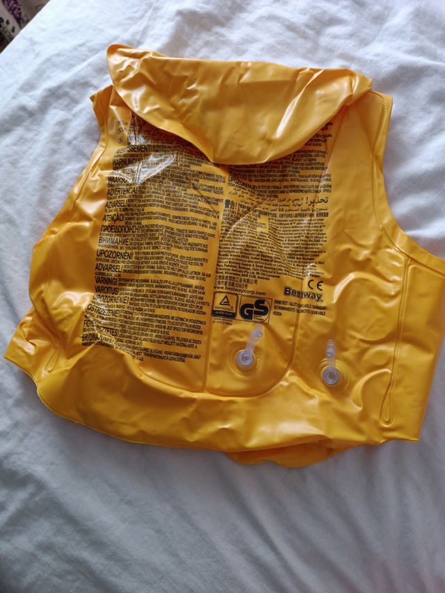 Chaleco inflable bebé 