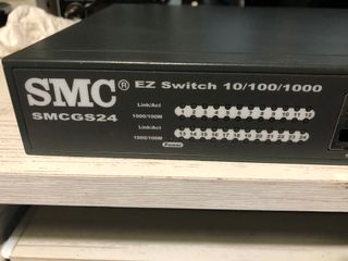 Switch profesional SMC Gigabit Ethernet 24 puertos
