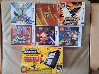 Nintendo 2DS en su caja