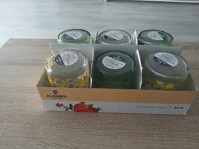 Vasos ,6 unidades