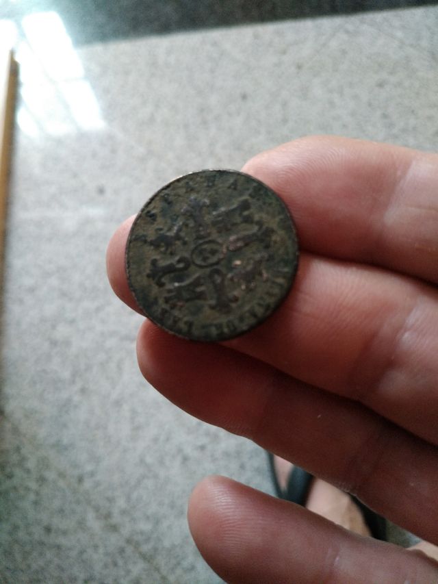 moneda 8 maravies isabel 2. 