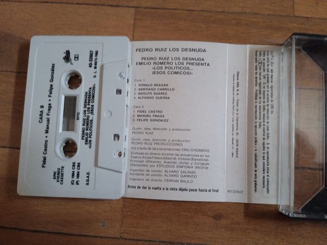 Cinta de chistes Pedro Ruiz.