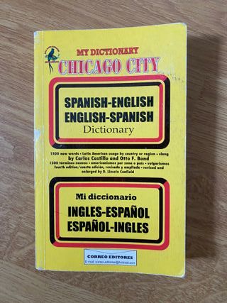 Diccionario ingles My diccionary Chiccago City