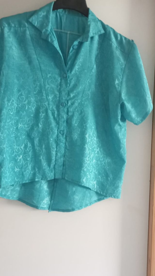 Camisa señora manga corta