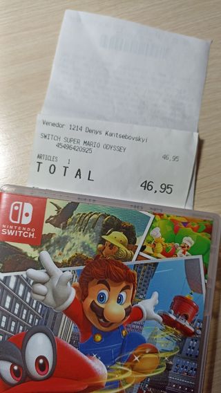 Super Mario Odyssey Switch