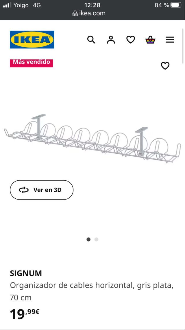 Organizzatore per cavi Signum Ikea