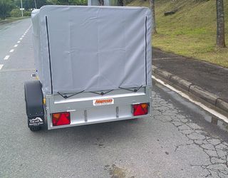 REMOLQUE NUEVO 2,08X1,20M CON TOLDO