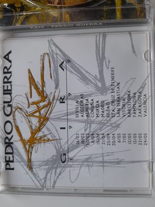 Título: Raíz  Artista: Pedro Guerra  Formato: cd