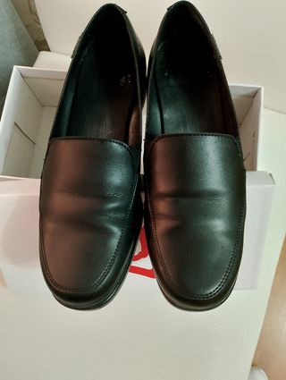 Zapatos en azul marino.