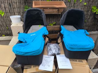 Carro gemelar Baby Monster easy twin 3.0.