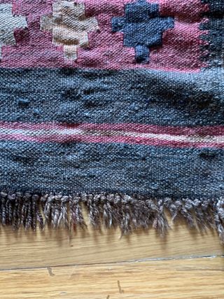 Kilim vintage tribal – tejido a mano