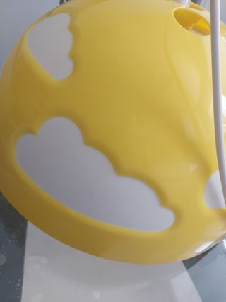 LAMPARA IKEA NIÑOS AMARILLA