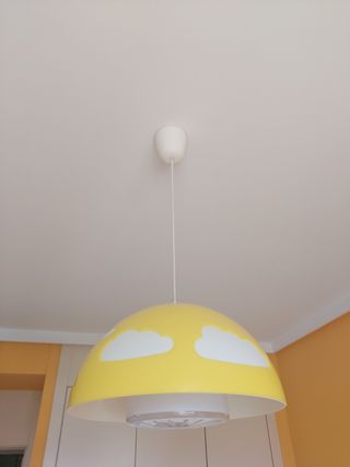 LAMPARA IKEA NIÑOS AMARILLA