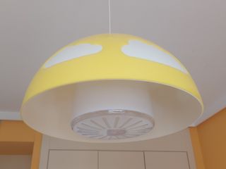 LAMPARA IKEA NIÑOS AMARILLA