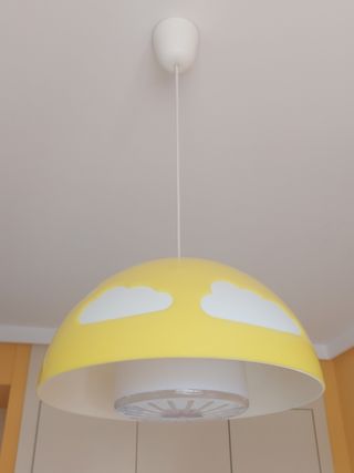 LAMPARA IKEA NIÑOS AMARILLA