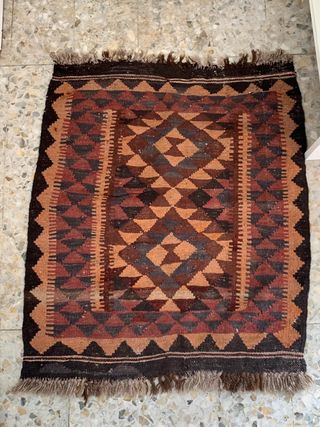 Kilim vintage tribal – tejido a mano