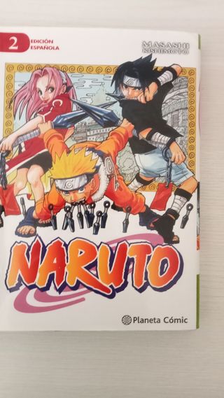 Mangas naruto edición española