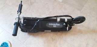 Patinetes normal y eléctrico