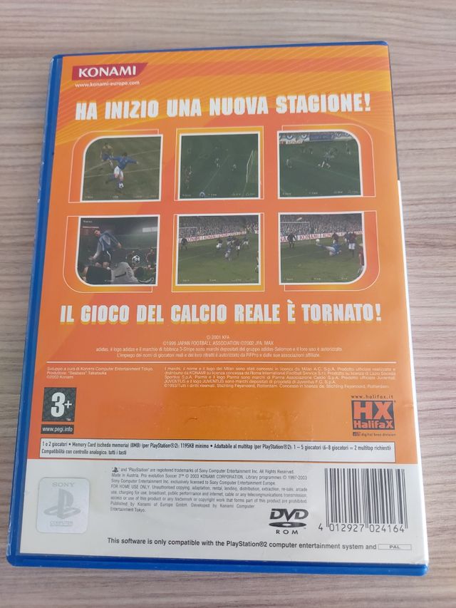 Gioco PS2 PRO EVOLUTION SOCCER 3