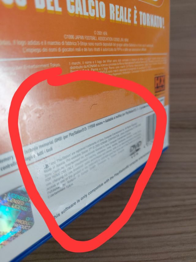 Gioco PS2 PRO EVOLUTION SOCCER 3