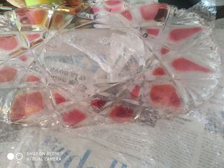 Bandejà  o centro de mesa,
cristal nueva