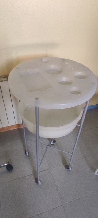 Carrito auxiliar peluquería