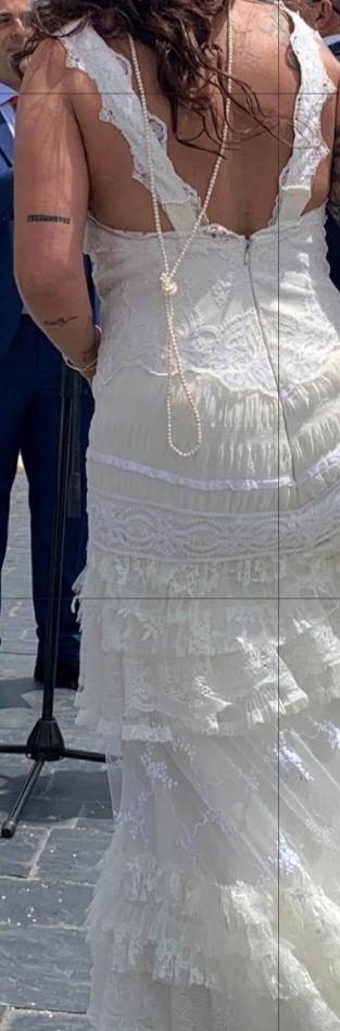 Vestido novia yolan cris