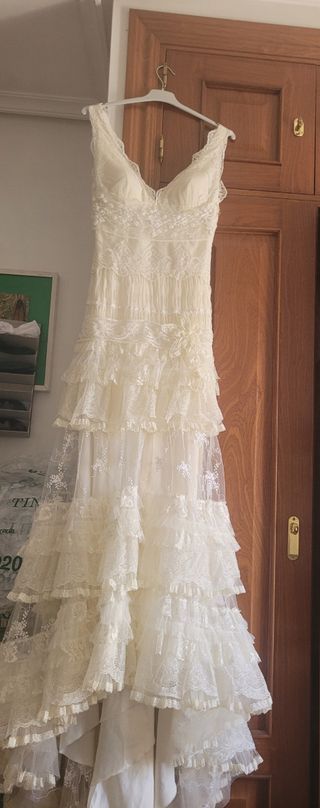 Vestido novia yolan cris