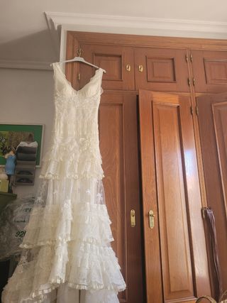 Vestido novia yolan cris