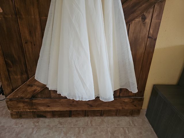 Vestido de comunión blanco roto