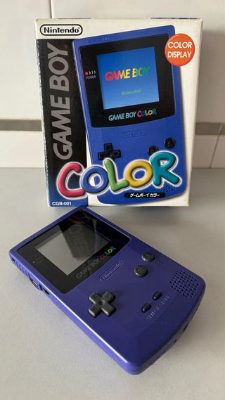 Nintendo Game Boy Color Purple CGB-001