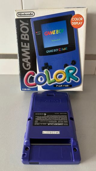 Nintendo Game Boy Color Purple CGB-001