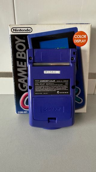 Nintendo Game Boy Color Purple CGB-001