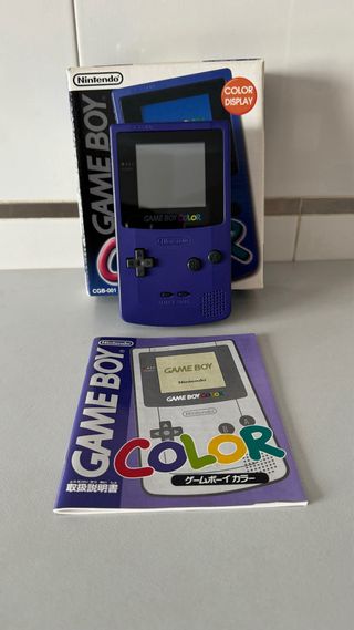 Nintendo Game Boy Color Purple CGB-001