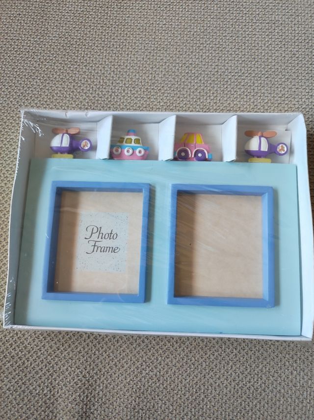 Pack 2 porta retratos habitacion bébe