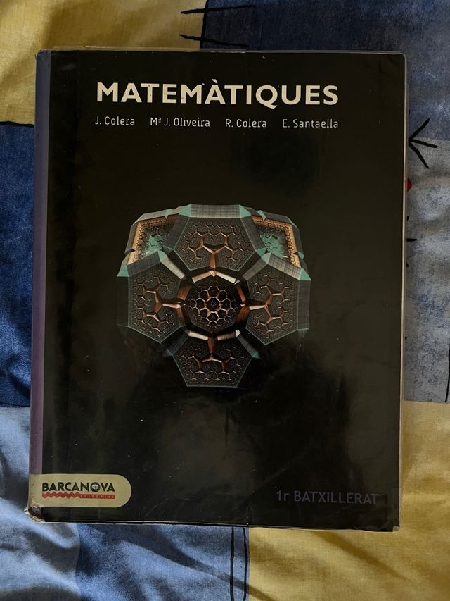 Libro matematiques 1Bat