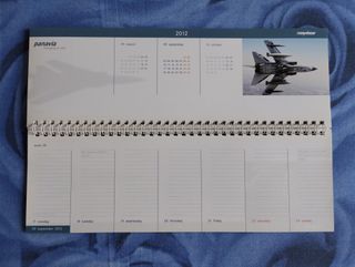 Tornado Panavia- Calendario / Agenda 2012