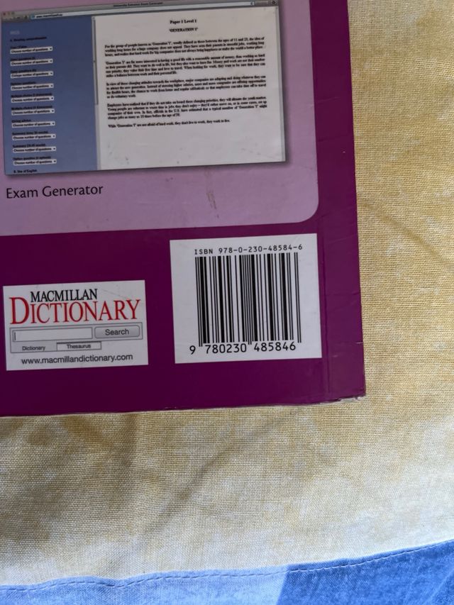 Stundent's book 1bach