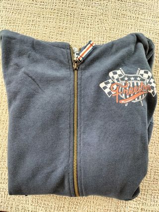 Sudadera cremallera niño